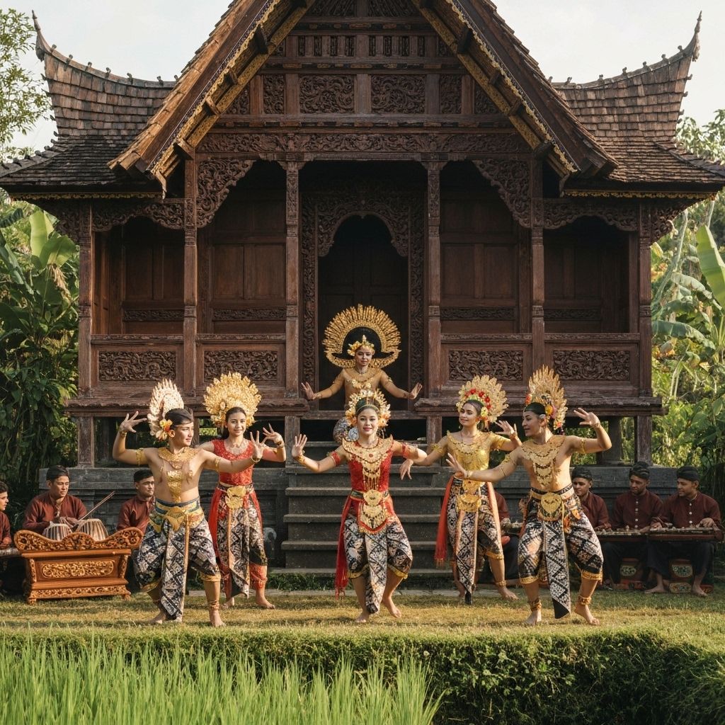 الثقافة الإندونيسية والعادات المحلية